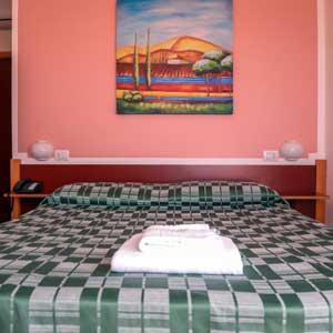 Lodging: Double room