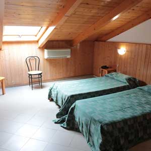 Lodging: Twin room